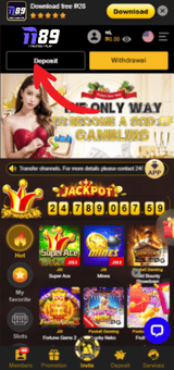 II89 Casino Deposit 1