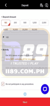 II89 Casino Deposit 3