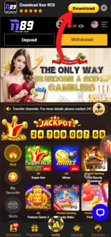 II89 Casino Download iOS App 1