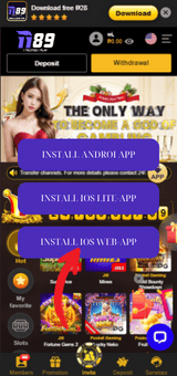 II89 Casino Download iOS App 2