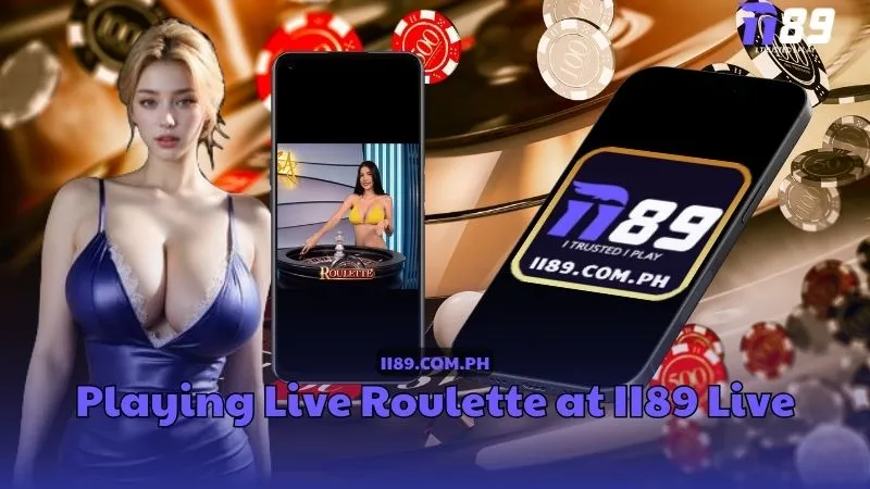 Playing Live Roulette at II89 Live