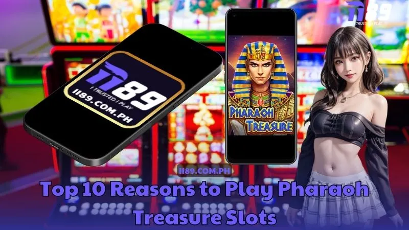 Top 10 Reasons to Play Pharaoh Treasure Slots